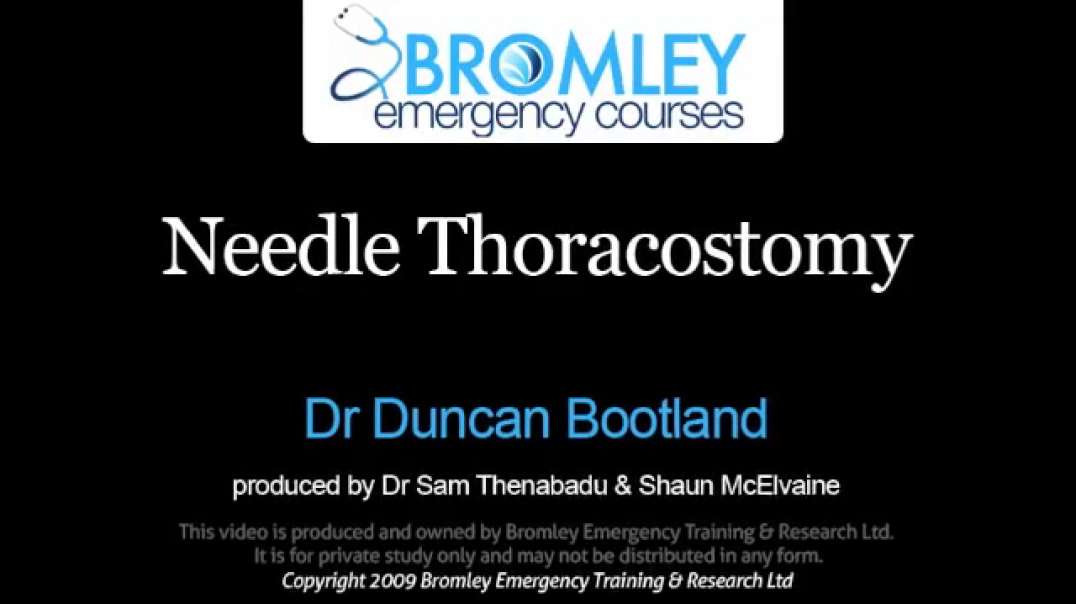 Needle Thoracostomy