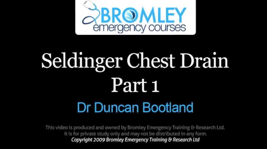 Seldinger Chest Drain Part 1